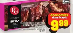 Metro CÔTES DE DOS DE PORC CUITES PLAISIRS GASTRONOMIQUES | PLAISIRS GASTRONOMIQUES COOKED PORK BACK RIBS offer