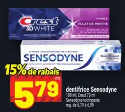 Metro DENTIFRICE SENSODYNE | SENSODYNE TOOTHPASTE offer