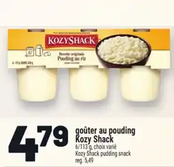 Metro GOÛTER AU POUDING KOZY SHACK | KOZY SHACK PUDDING SNACK offer