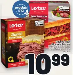 Metro SMOKED MEAT MONTRÉAL LESTERS | LESTERS MONTRÉAL SMOKED MEAT offer