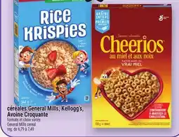 Metro CÉRÉALES GENERAL MILLS, KELLOGG'S, AVOINE CROQUANTE | GENERAL MILLS CEREAL offer