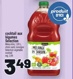 Metro COCKTAIL AUX LÉGUMES SELECTION | SELECTION VEGETABLE COCKTAIL offer