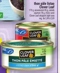 Metro THON PÂLE LISTAO CLOVER LEAF | CLOVER LEAF SKIPJACK LIGHT TUNA offer