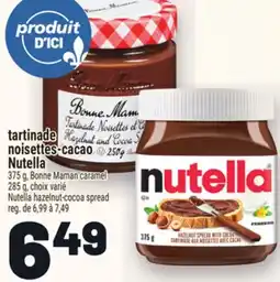 Metro TARTINADE NOISETTES‑CACAO NUTELLA | NUTELLA HAZELNUT-COCOA SPREAD offer