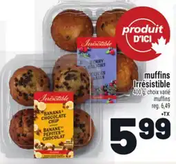 Metro MUFFINS IRRÉSISTIBLE | MUFFINS offer