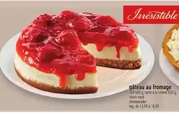 Metro GÂTEAU AU FROMAGE OU TARTE À LA CRÈME | CHEESECAKE OR CREAM PIE offer