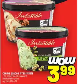 Metro CRÈME GLACEE IRRESISTIBLE | IRRÉSISTIBLE ICE CREAM offer