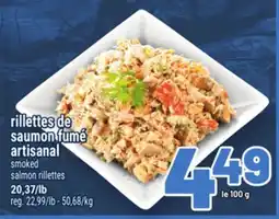 Metro RILLETTES DE SAUMON FUMÉ ARTISANAL | SMOKED SALMON RILLETTES offer