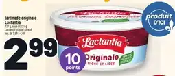 Metro TARTINADE ORIGINALE OU SOYA-AIL LACTANTIA | LACTANTIA ORIGINAL OR SOYA GARLIC SPREAD offer