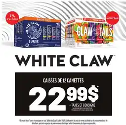 Metro WHITE CLAW offer