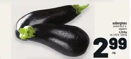 Metro AUBERGINES | EGGPLANTS offer