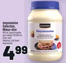 Metro MAYONNAISE SELECTION, MIEUX-ÊTRE | SELECTION, LIFE SMART MAYONNAISE offer