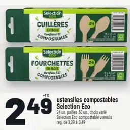 Metro USTENSILES COMPOSTABLES SELECTION ECO | SELECTION ECO COMPOSTABLE UTENSILS offer