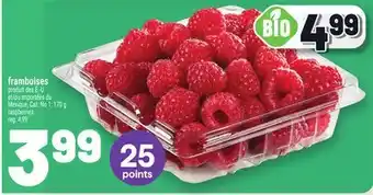 Metro FRAMBOISES | RASPBERRIES offer