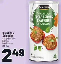 Metro CHAPELURE SELECTION | SELECTION BREAD CRUMBS offer