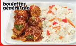 Metro BOULETTES GÉNÉRAL TAO offer