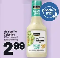 Metro VINAIGRETTE SELECTION | SELECTION DRESSING offer