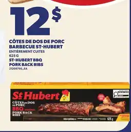 Provigo CÔTES DE DOS DE PORC BARBECUE ST-HUBERT, 625 G | ST-HUBERT BBQ PORK BACK RIBS offer