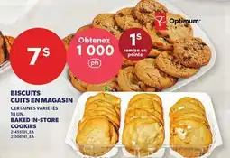 Provigo BISCUITS CUITS EN MAGASIN, 18 UN. | BAKED IN-STORE COOKIES offer