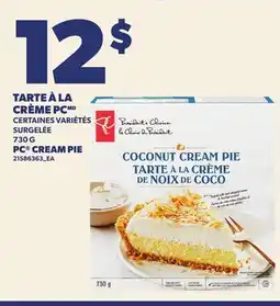 Provigo TARTE À LA CRÈME PC, 730 G | PC CREAM PIE offer