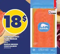 Provigo SAUMON COHO FUMÉ NANUK, 300 G | NANUK SMOKED COHO SALMON offer