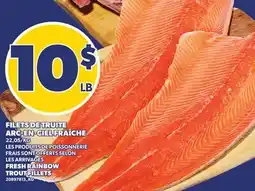 Provigo FILETS DE TRUITE ARC-EN-CIEL FRAÎCHE | FRESH RAINBOW TROUT FILLETS offer
