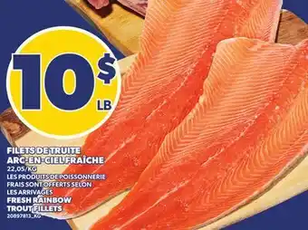 Provigo FILETS DE TRUITE ARC-EN-CIEL FRAÎCHE | FRESH RAINBOW TROUT FILLETS offer