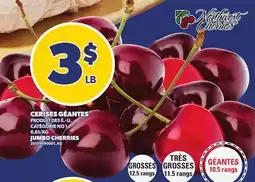 Provigo CERISES GÉANTES | JUMBO CHERRIES offer