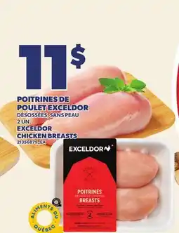Provigo POITRINES DE POULET EXCELDOR, 2 UN. | EXCELDOR CHICKEN BREASTS offer
