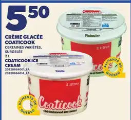 Provigo CRÈME GLACÉE COATICOOK, 2 L | COATICOOK ICE CREAM offer
