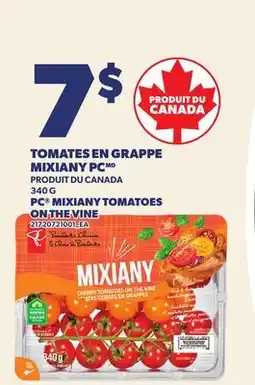Provigo TOMATES EN GRAPPE MIXIANY PC, 340 G | PC MIXIANY TOMATOES ON THE VINE offer