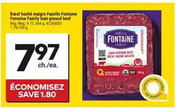 Giant Tiger Fontaine Family lean ground beef offer