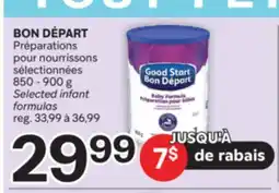 Brunet BON DÉPART Préparations pour nourrissons sélectionnées offer