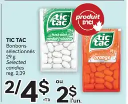 Brunet TIC TAC Bonbons sélectionnés offer