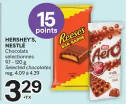 Brunet HERSHEY'S, NESTLÉ Chocolats sélectionnés offer