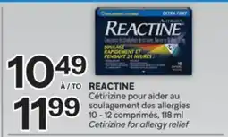Brunet REACTINE Cétirizine pour aider au soulagement des allergies offer