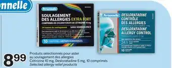 Brunet Personnelle Produits sélectionnés pour aider au soulagement des allergies offer