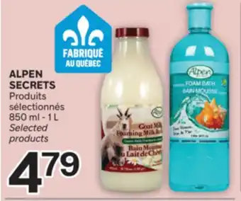 Brunet ALPEN SECRETS Produits sélectionnés offer