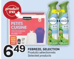 Brunet FEBREZE, SELECTION Produits sélectionnés offer