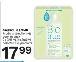 Brunet BAUSCH & LOMB Produits sélectionnés pour les yeux offer