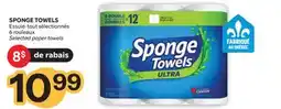 Brunet SPONGE TOWELS Essuie-tout sélectionnés 6rouleaux offer
