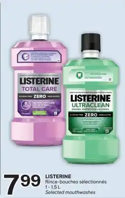 Brunet LISTERINE Rince-bouches sélectionnés offer