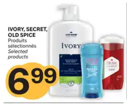 Brunet IVORY, SECRET, OLD SPICE Produits sélectionnés offer