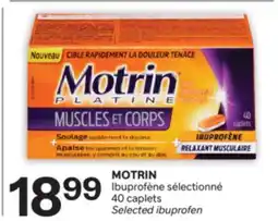 Brunet MOTRIN Ibuprofène sélectionné offer