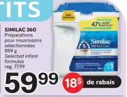 Brunet SIMILAC 360 Préparations pour nourrissons sélectionnées offer