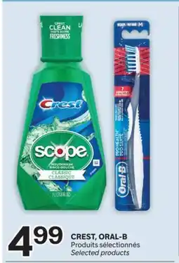Brunet CREST, ORAL-B Produits sélectionnés offer