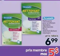 Brunet Personnelle Nettoyants pour prothèses dentaires offer
