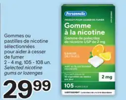 Brunet Gommes ou pastilles de nicotine sélectionnées pour aider à cesser de fumer offer