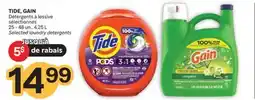Brunet TIDE, GAIN Détergents à lessive offer