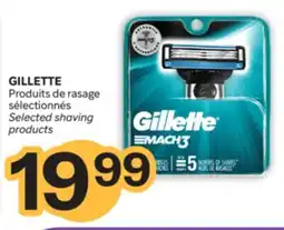 Brunet GILLETTE Produits de rasage sélectionnés offer